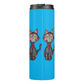 Dia de Los Muertos Cat Thermosbeker (Achterkant)
