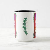 Dia de los Muertos Catrina met Paars en groen Mok (Midden)