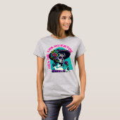 Día de los Muertos Catrina Pop Art Shirt (Voorkant volledig)