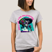 Día de los Muertos Catrina Pop Art Shirt (Voorkant)