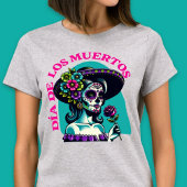 Día de los Muertos Catrina Pop Art Shirt