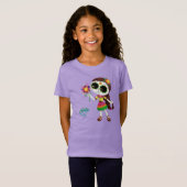 Dia De Los Muertos Catrina T-shirt (Voorkant volledig)