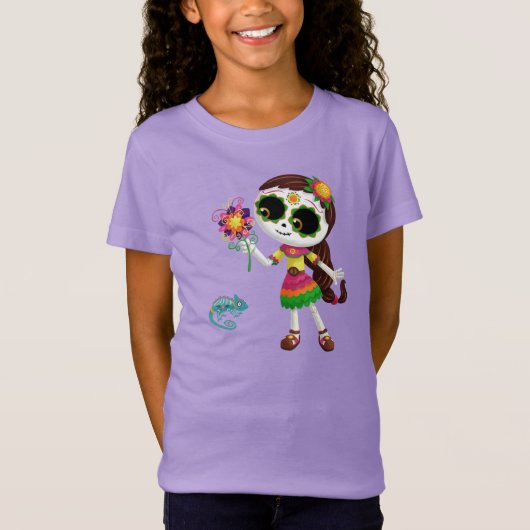 Dia De Los Muertos Catrina T-shirt (Voorkant)