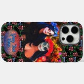 Dia de los Muertos Catrinas 1718 Case-Mate iPhone Case (Achterkant (horizontaal))