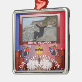 Dia de los Muertos Catrinas 1718 Metalen Ornament (Links)