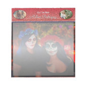 Dia de los Muertos Catrinas 1718 Notitieblok (Voorkant)