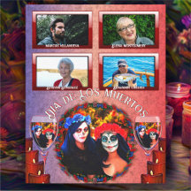 Dia de los Muertos Catrinas Familie Altaar 1718 Ku