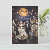 "Dia de los Muertos Celebration - Liefde verenigt  Kaart (Staand voorkant)