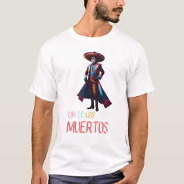 Dia de los Muertos Charro T-shirt