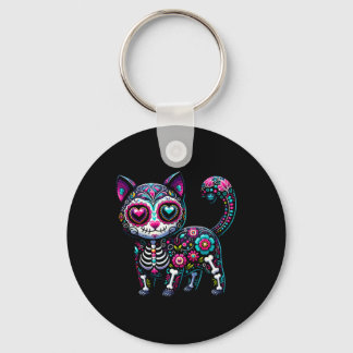 Dia De Los Muertos Cinco De Mayo Kat Sugar Skull M Sleutelhanger