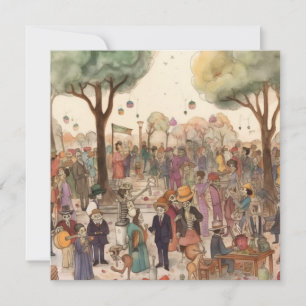 "Dia de los Muertos", Concerto de los Muertos Kaart