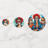 Día de los Muertos Confetti (Achterkanten)