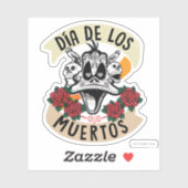 Día de Los Muertos DAFFY DUCK™ Sticker (Vel)