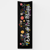 Dia de los Muertos - Dag van de dode banner (Verticaal)