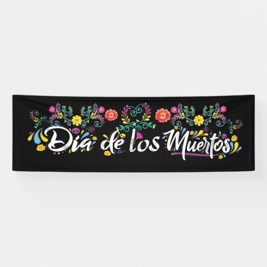 Dia de los Muertos - Dag van de dode banner (Horizontaal)
