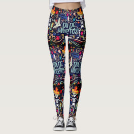 Dia de los Muertos Dag van de dode halloween Leggings