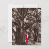 DIA DE LOS MUERTOS DAG VAN DE DODE PARTIJ INVITE KAART (Voorkant)