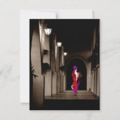 DIA DE LOS MUERTOS DAG VAN DE DODE PARTIJ INVITE KAART (Voorkant)