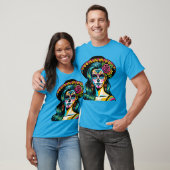Día de los Muertos Dag van de Dode Traditie T-shirt (Unisex)
