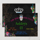 Dia De Los Muertos Dag van de Dode Verjaardag 5x7 Kaart (Voorkant / Achterkant)