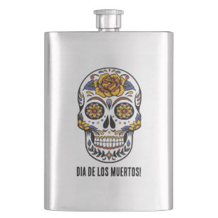 Dia de los Muertos (Dag van de Doden) Classic Flas Flacon