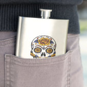 Dia de los Muertos (Dag van de Doden) Classic Flas Flacon (Voorbeeld)