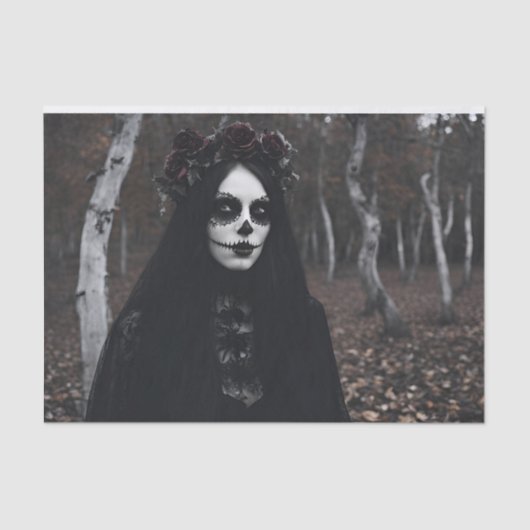 Día de los Muertos Dag van de Doden Decoupage Tissuepapier (Voorkant)