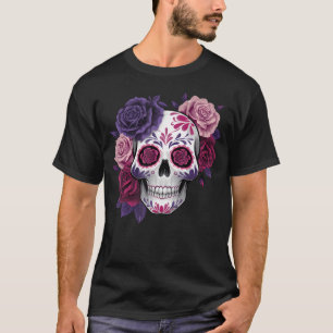 Dia De Los Muertos Dag Van De Doden Suiker Schedel T-shirt