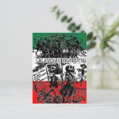 Dia de los Muertos (Dag van de dood) Briefkaart (Staand voorkant)