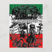 Dia de los Muertos (Dag van de dood) Briefkaart (Voorkant)