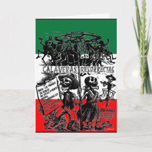 Dia de los Muertos (Dag van de dood) Kaart
