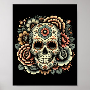 Día de los Muertos Dag van de Overheidsagentschap  Poster