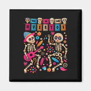 Dia de los Muertos Dag van het dode Mexicaanse ske Magneet
