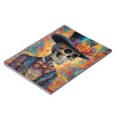Dia de los Muertos Dapper Skelet Notitieboek (Linkerzijde)