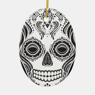 Dia de los Muertos dat de meisjes Keramisch Ornament
