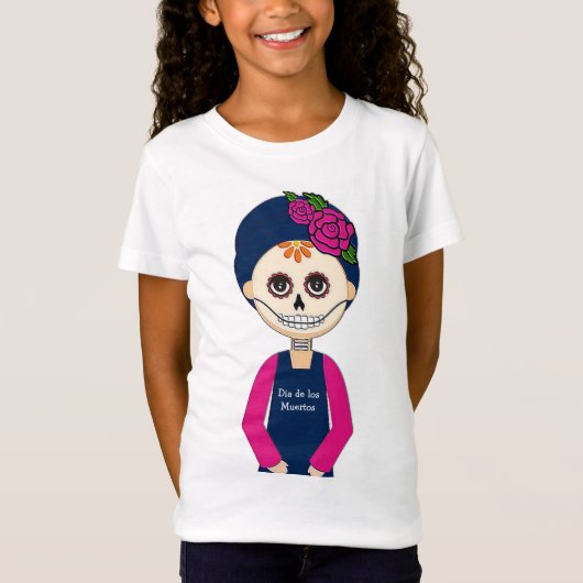Día de los Muertos (Day if the Dead) T-shirt (Voorkant)