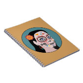 Día de Los Muertos Day of the Dead Notitieboek (Rechterzijde)