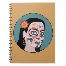 Día de Los Muertos Day of the Dead Notitieboek