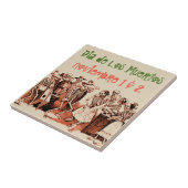 Dia de Los Muertos Day of the Dead Noviembre Tile Tegeltje (Zijkant)