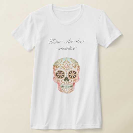 Dia de los muertos (day of the dead) t-shirt (Laagn)
