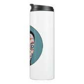 Día de Los Muertos Day of the Dead Thermosbeker (Geroteerd rechts)