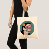 Día de Los Muertos Day of the Dead Tote Bag (Voorkant (product))