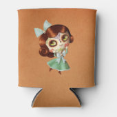 Dia de Los Muertos Doll Blikjeskoeler (Voorkant)