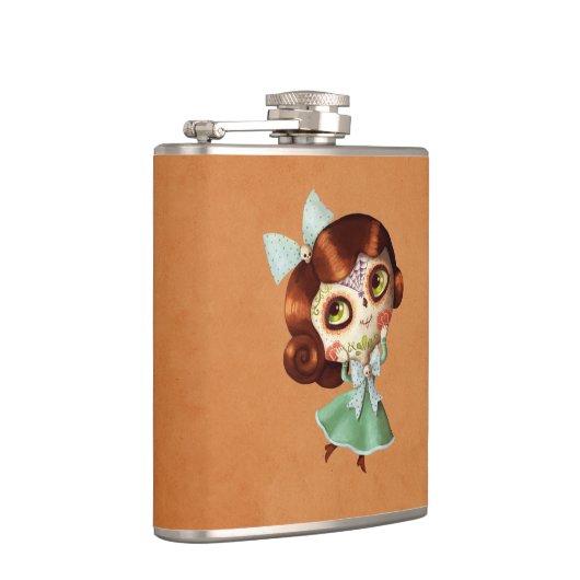 Dia de Los Muertos  Doll Heupfles (Rechts)