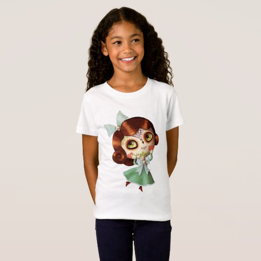 Dia de Los Muertos  Doll T-shirt (Voorkant volledig)