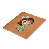 Dia de Los Muertos  Doll Tegeltje (Zijkant)