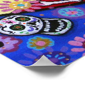 DIA DE LOS MUERTOS DOOR PRISARTS POSTER (Hoek)