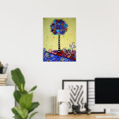DIA DE LOS MUERTOS DOOR PRISARTS POSTER (Thuiskantoor)