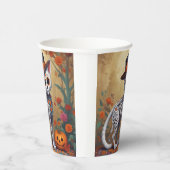 Día de Los Muertos el gato Papieren Bekers (Rechts)