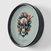Dia de Los Muertos Family Name Clock (Hoek)